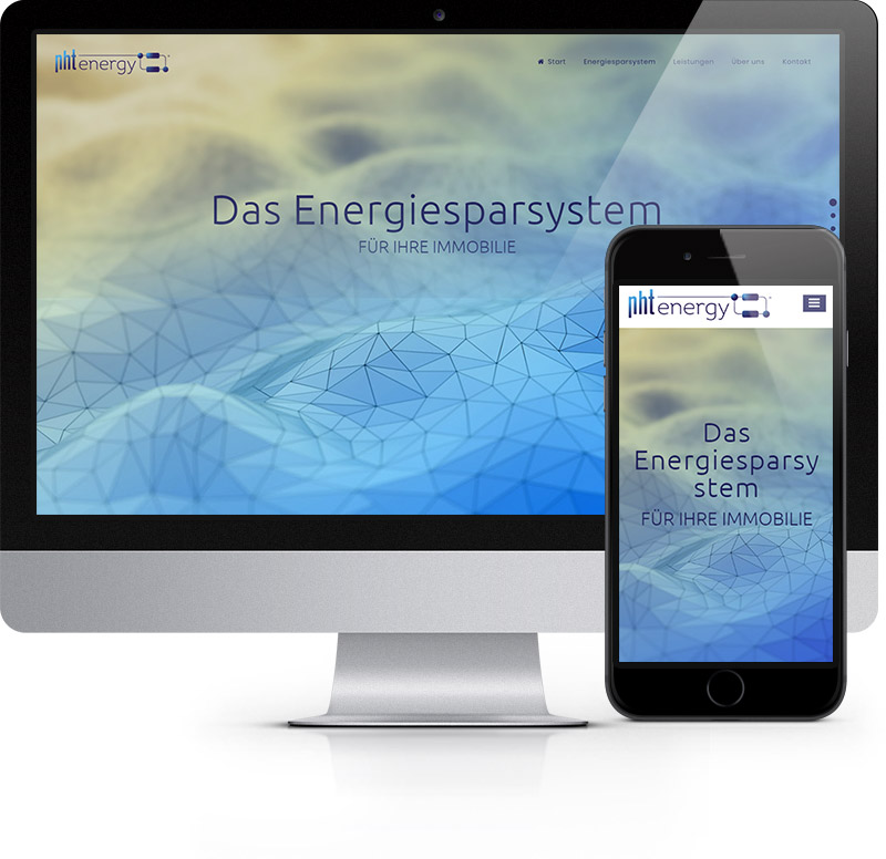 Webdesign Referenz - NHT Energy